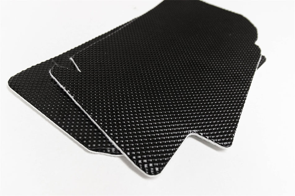 Pair Of Black Aluminum Exhaust Cavity Rear Wheel Self-adhesive Heat Wrap