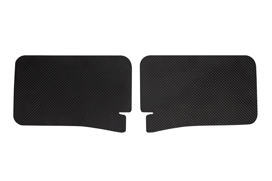 Pair Of Black Aluminum Exhaust Cavity Rear Wheel Self-adhesive Heat Wrap
