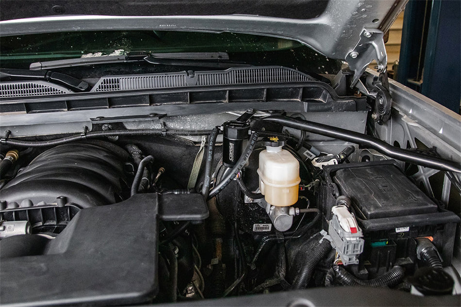 CORSA Performance 3 Oz. Aluminum Oil Catch Can With Mounting Bracket