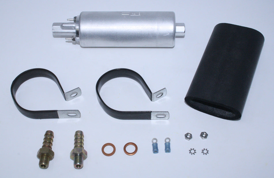TI Automotive High Performance 255lph; 500hp; Gas; In-Line Pump Kit