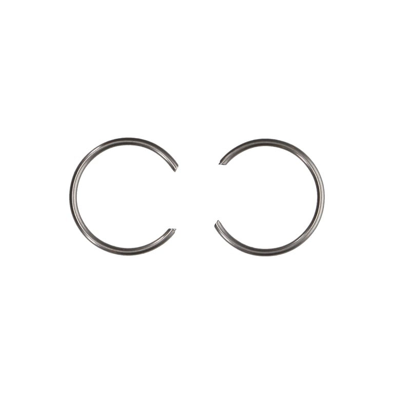 Wrist Pin Retainer  Spiro Lock  1.031 In. Dia.  0.037 In. Thickness  Each.