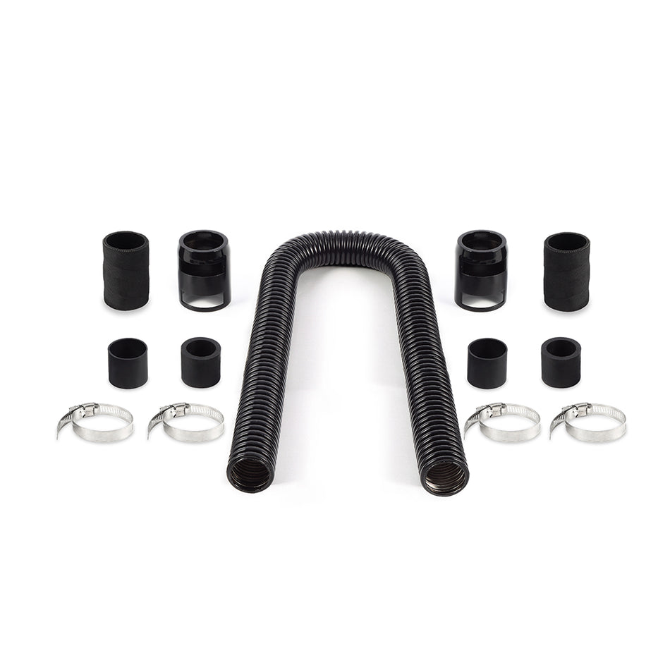 Mishimoto MMAH-U36BK Universal Flexible Stainless Steel Radiator Hose Kit  Black  36in
