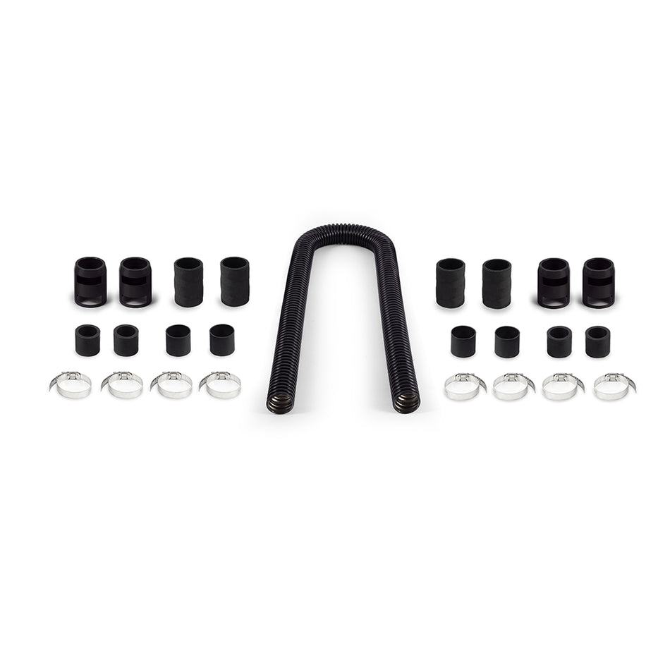 Mishimoto MMAH-U48BK Universal Flexible Stainless Steel Radiator Hose Kit  Black  48in
