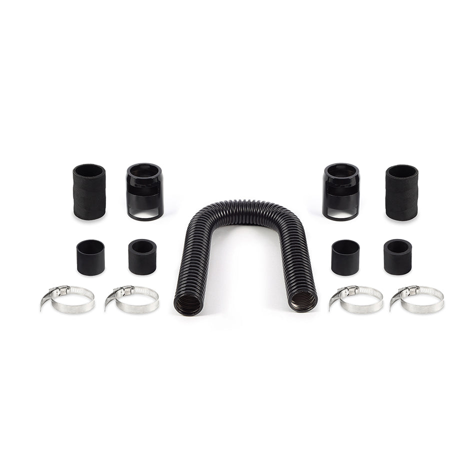 Mishimoto MMAH-U24BK Universal Flexible Stainless Steel Radiator Hose Kit  Black  24in