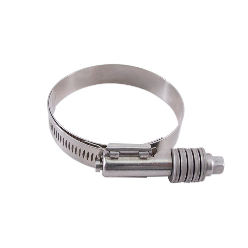 Mishimoto MMCLAMP-CTWG-66 Worm Gear Clamp  Constant Tension  Silver  1.77 In - 2.60in (45mm-66mm)