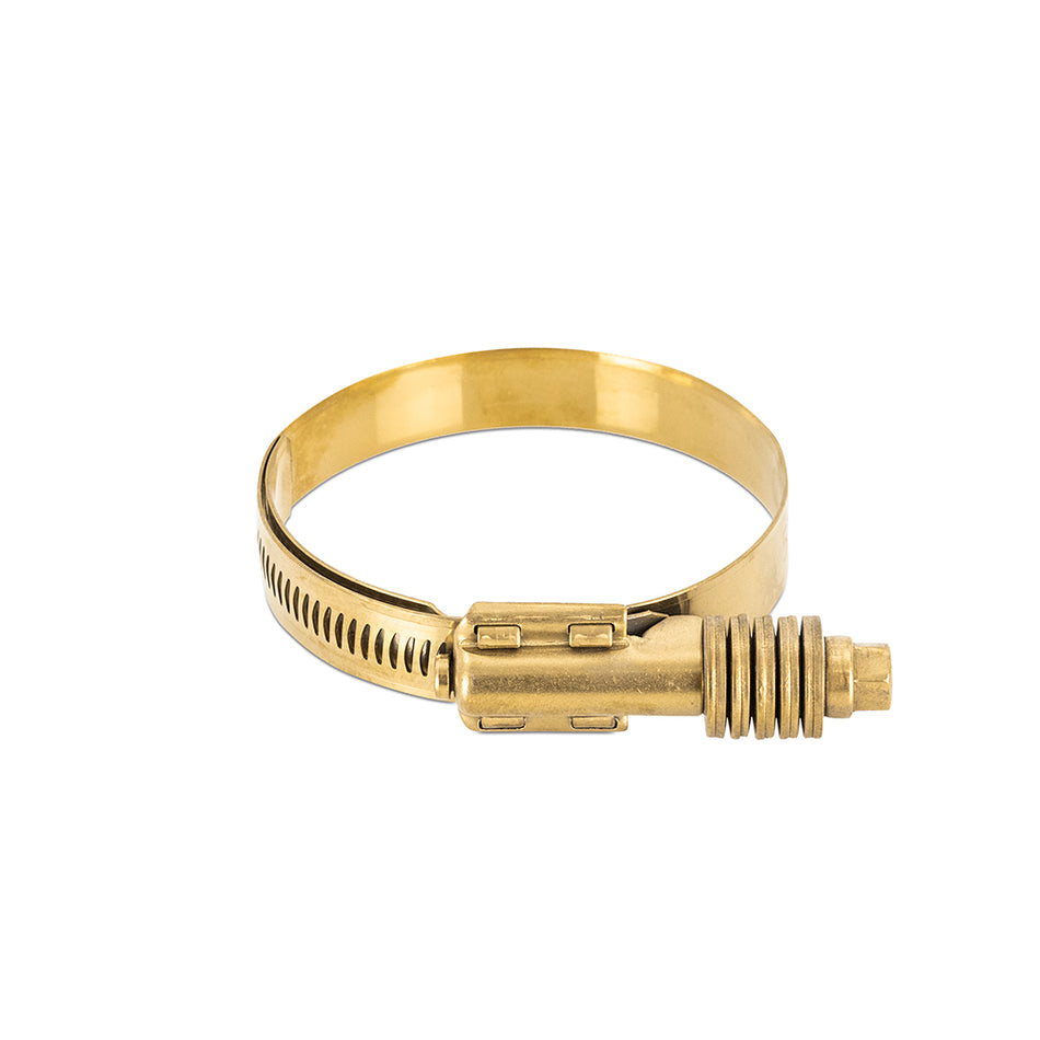Mishimoto MMCLAMP-CTWG-54GD Worm Gear Clamp  Constant Tension  Gold  1.26in 2.13in (32mm To 54mm)
