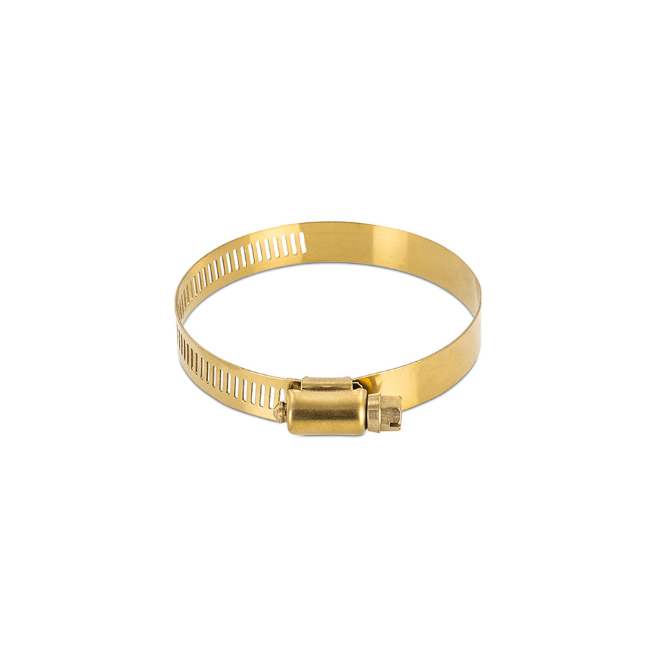 Mishimoto MMCLAMP-WG-114HTGD Worm Gear Clamp  High-Torque  Gold  3.54in-4.49in (90mm-114mm)  Pack Of 2