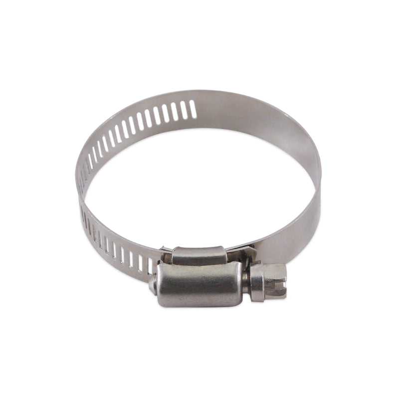 Mishimoto MMCLAMP-WG-114HT Worm Gear Clamp  High-Torque  Silver  3.54in - 4.49in (90mm - 114mm)  Pack Of 2
