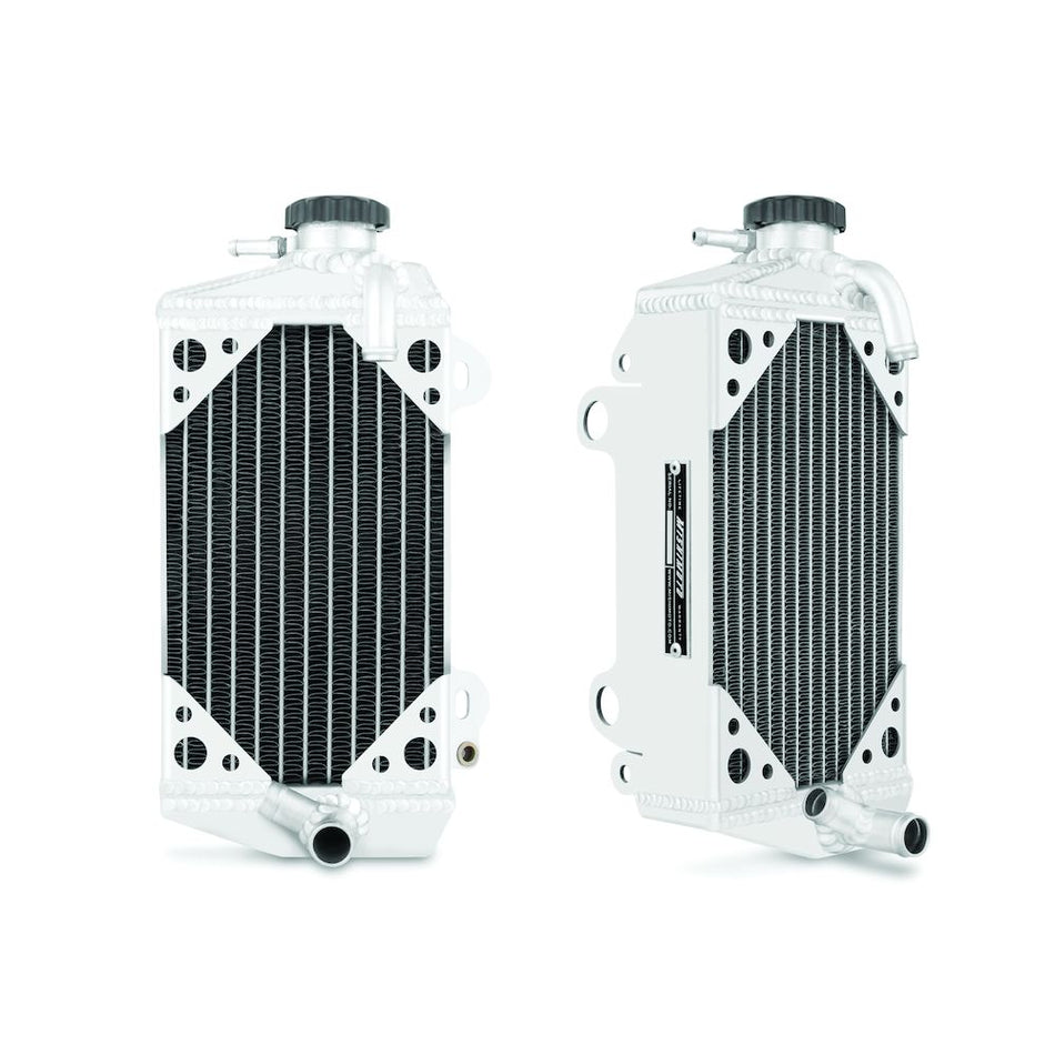 Mishimoto MMDB-RMZ450-08RX Aluminum Dirt Bike Radiator  Right Braced  Fits Suzuki RMZ450 2008-2013