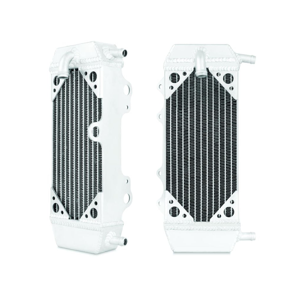 Mishimoto MMDB-YZ125-05LX Aluminum Dirt Bike Radiator  Left Braced  2-Stroke  Fits Yamaha YZ125 2005-2014