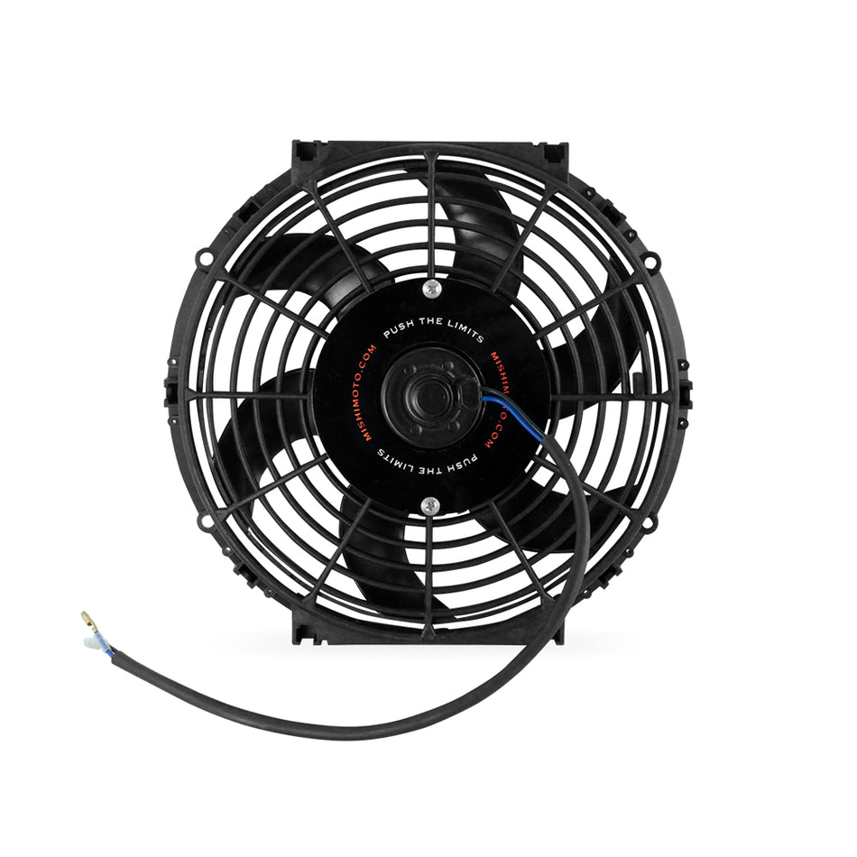 Mishimoto MMFAN-10C Electric Fan  Slim  Curved Blade  Black  10 In