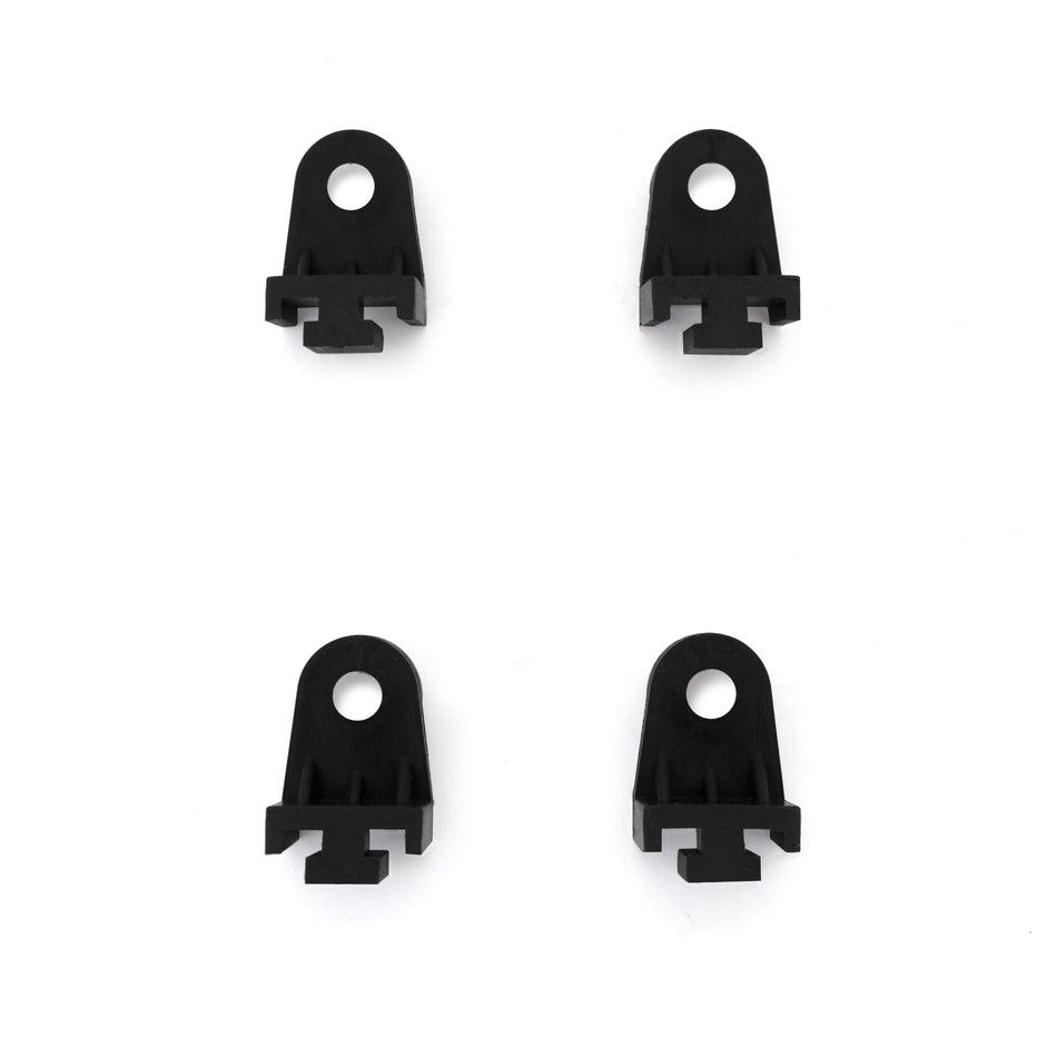 Mishimoto MMFAN-CLIPBK Fan Clips  Black  Plastic