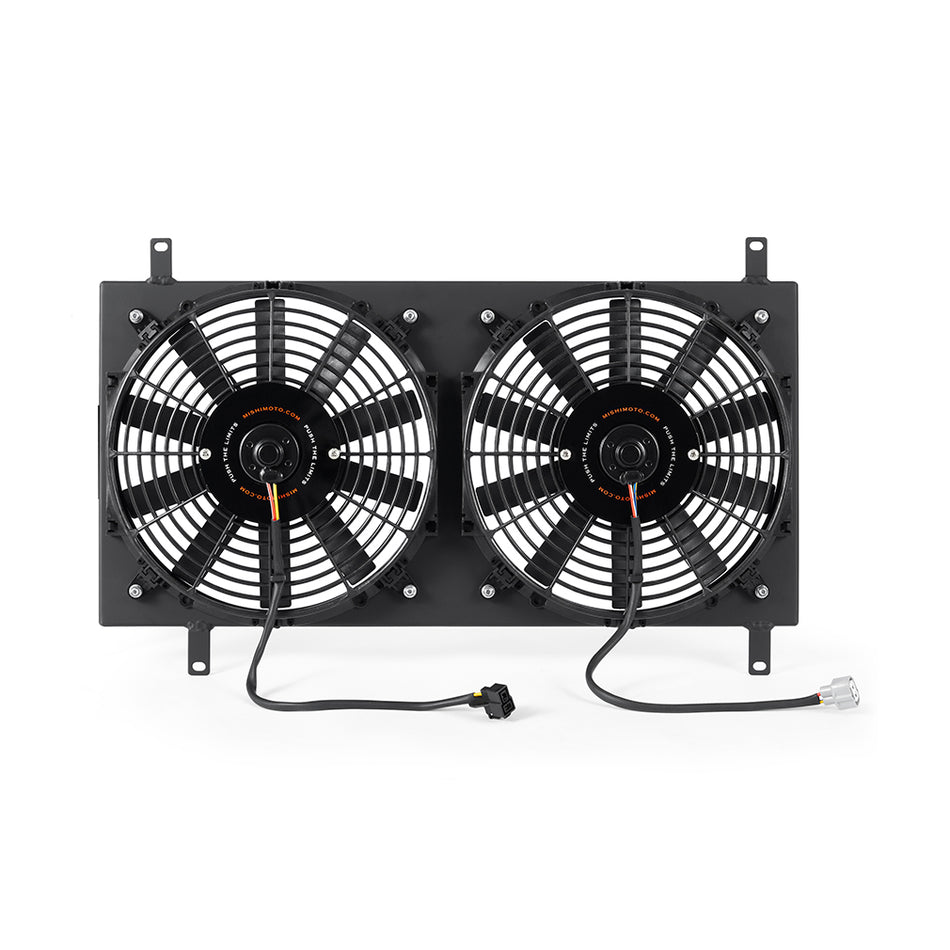 Mishimoto MMFS-MIA-90BK Performance Aluminum Fan Shroud Kit  Black  Fits Mazda Miata 1990-1997