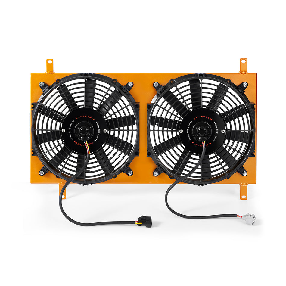 Mishimoto MMFS-MIA-90GD Performance Aluminum Fan Shroud Kit  Gold  Fits Mazda Miata 1990-1997