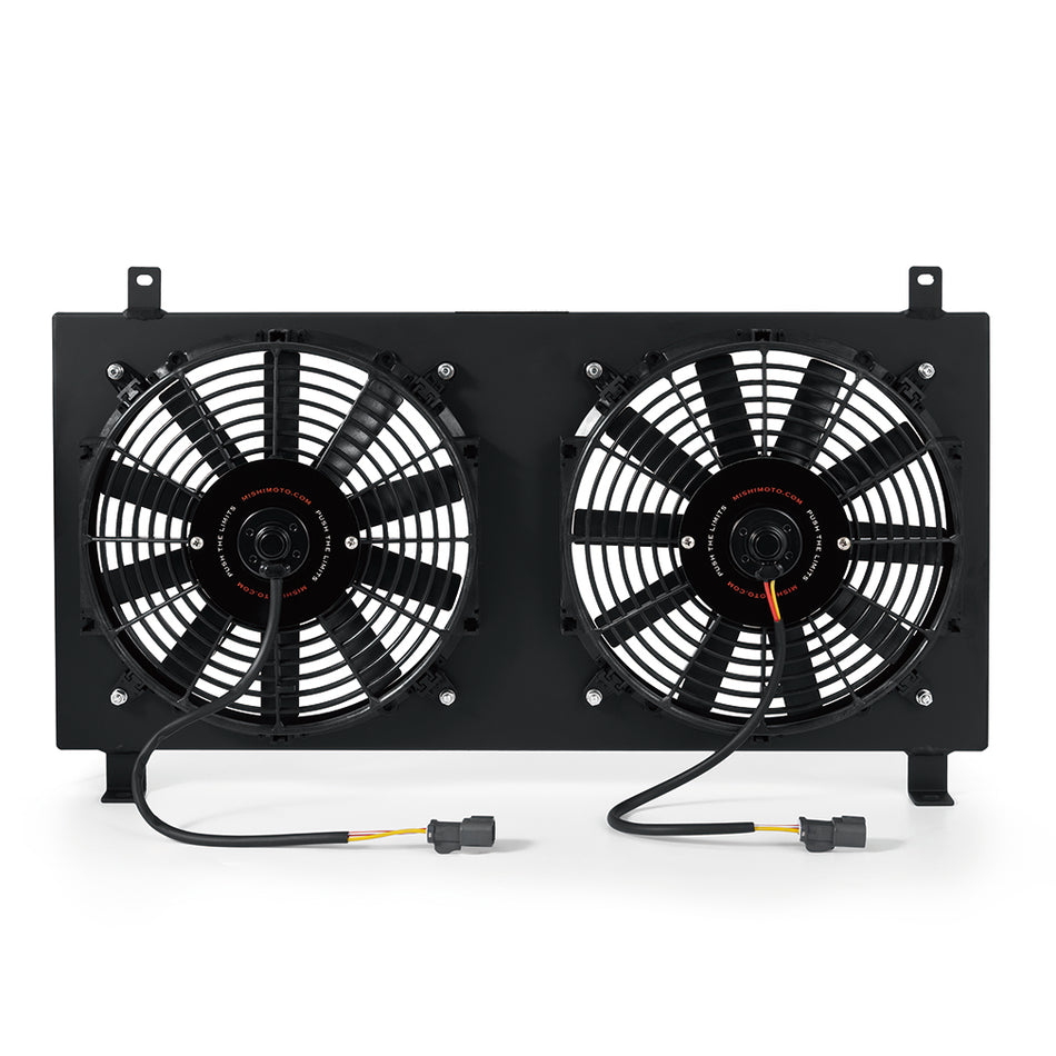 Mishimoto MMFS-RSX-02BK Aluminum Fan Shroud Kit  Black  Fits Acura RSX 2002-2006