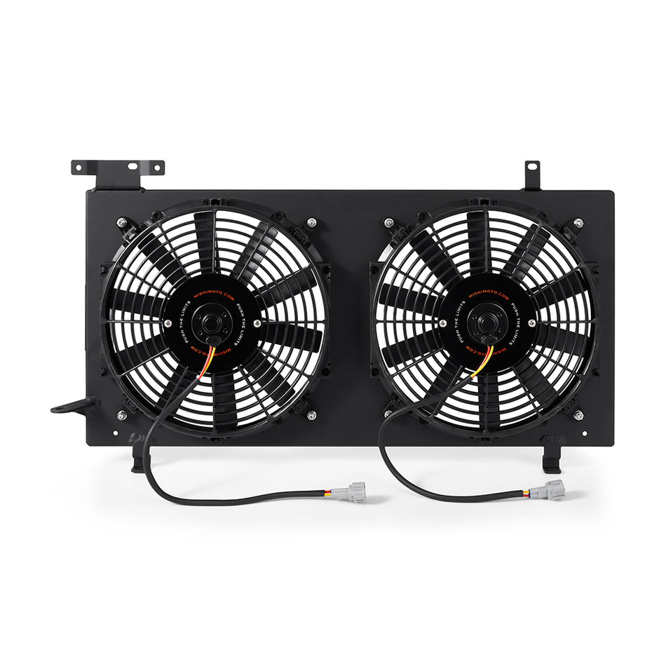 Mishimoto MMFS-STI-08PBK Performance Aluminum Fan Shroud Kit  Black  Fits Subaru Impreza WRX/STI 2008-15