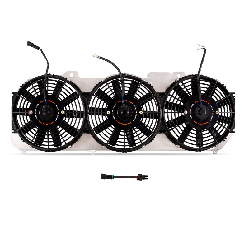 Mishimoto MMFS-XJ-89K Aluminum Fan Shroud Kit  Polished  Fits Jeep Cherokee XJ 4.0L 1989-2001