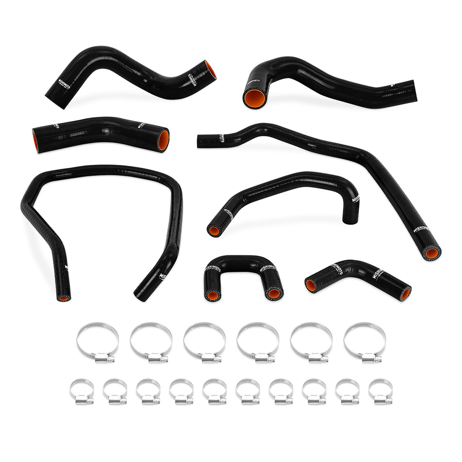 Mishimoto MMHOSE-TTN-04BK Silicone Radiator & Heater Hose Kit  Black  Fits Nissan Titan 5.6L 2004-2014
