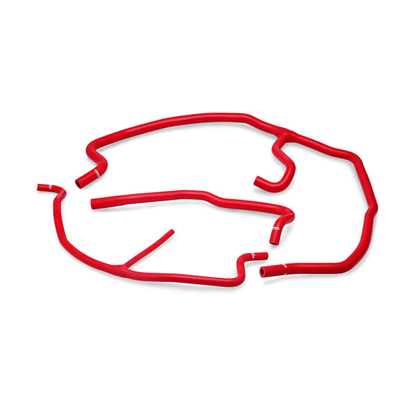 Mishimoto MMHOSE-VET-05ANCRD Silicone Ancillary Hose Kit  Red  Fits Chevrolet C6 Corvette/Z06 2009-2014
