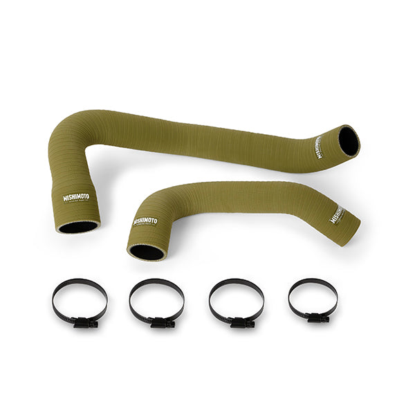 Mishimoto MMHOSE-WR6-97OD Silicone Hose Kit  Olive Drab  Fits Jeep Wrangler 6 Cyl 1997-2006