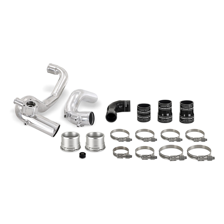 Mishimoto MMICP-BR23-21P Intercooler Pipe Kit  Polished  Fits Ford Bronco 2.3L EcoBoost 2021+