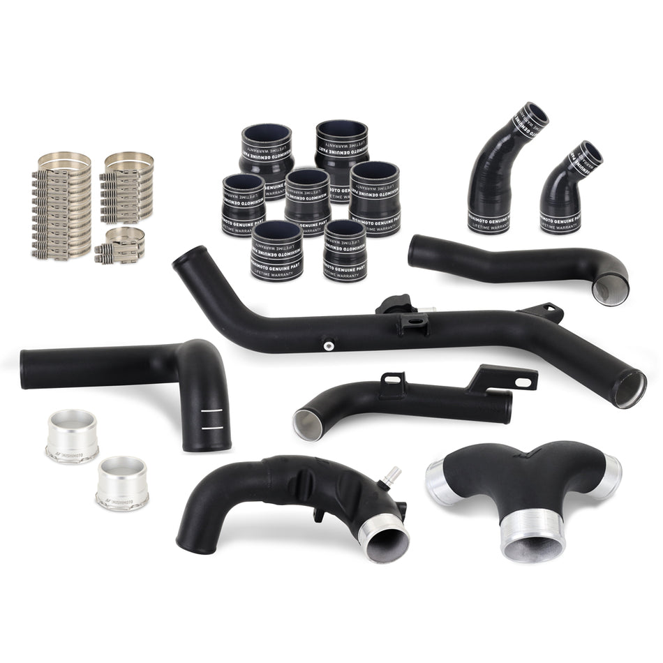 Mishimoto MMICP-BR27-21MWBK Intercooler Pipe Kit  Black  Fits Ford Bronco 2.7L EcoBoost 2021+