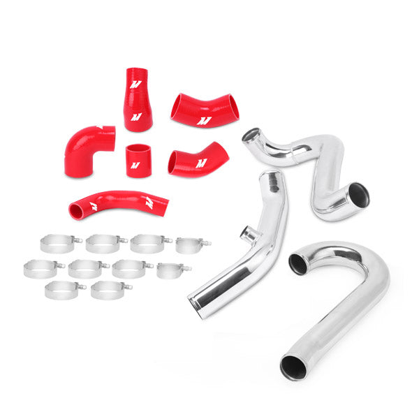 Mishimoto MMICP-EVO-01RD Intercooler Pipe Kit  Red  Fits Mitsubishi Lancer Evolution 7/8/9 2001-2007