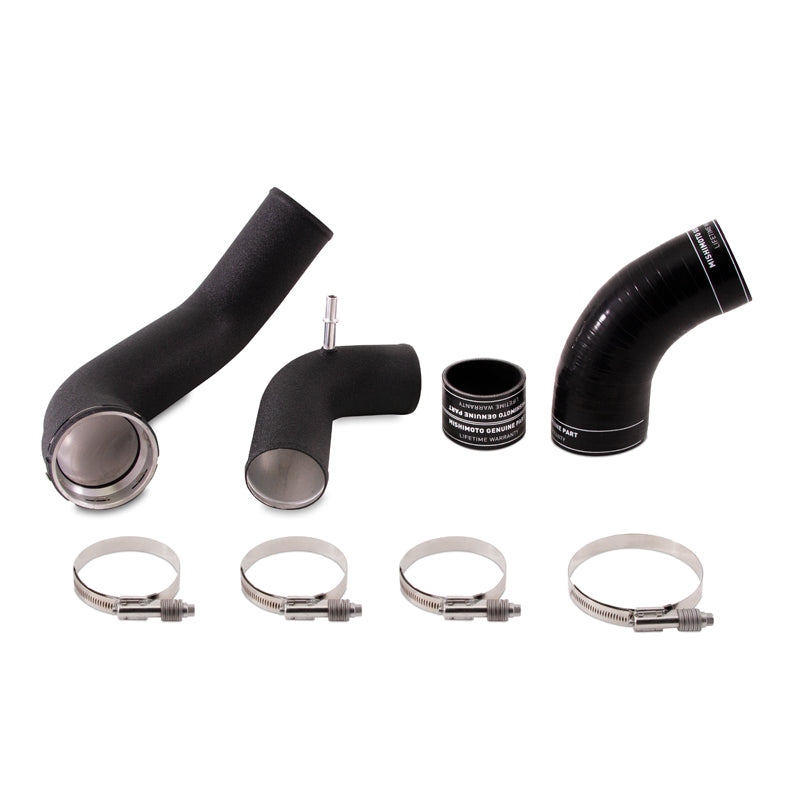 Mishimoto MMICP-F35T-17CWBK Intercooler Pipe Kit  Black  Cold-side  Fits Ford F-150 3.5L EcoBoost 2017-2020