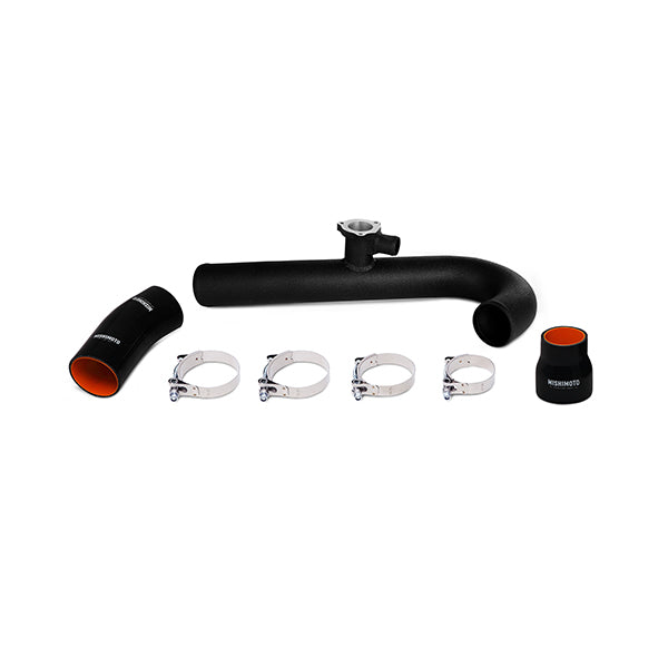 Mishimoto MMICP-MUS4-15HWBK Intercooler Pipe Kit  Black  Hot-side  Fits Ford Mustang EcoBoost 2015-2023
