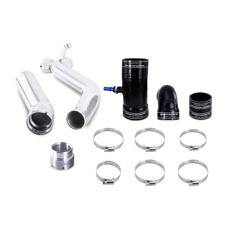 Mishimoto MMICP-RGR-19KP Intercooler Pipe Kit  Polished  Fits Ford Ranger 2.3L 2019-2023