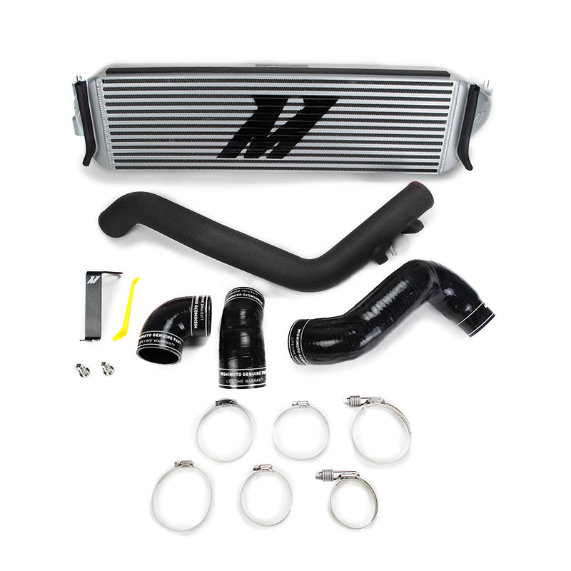 Mishimoto MMINT-CTR-17KSLWBK Intercooler Kit  Silver/Black  Fits Honda Civic Type R 2017-2021