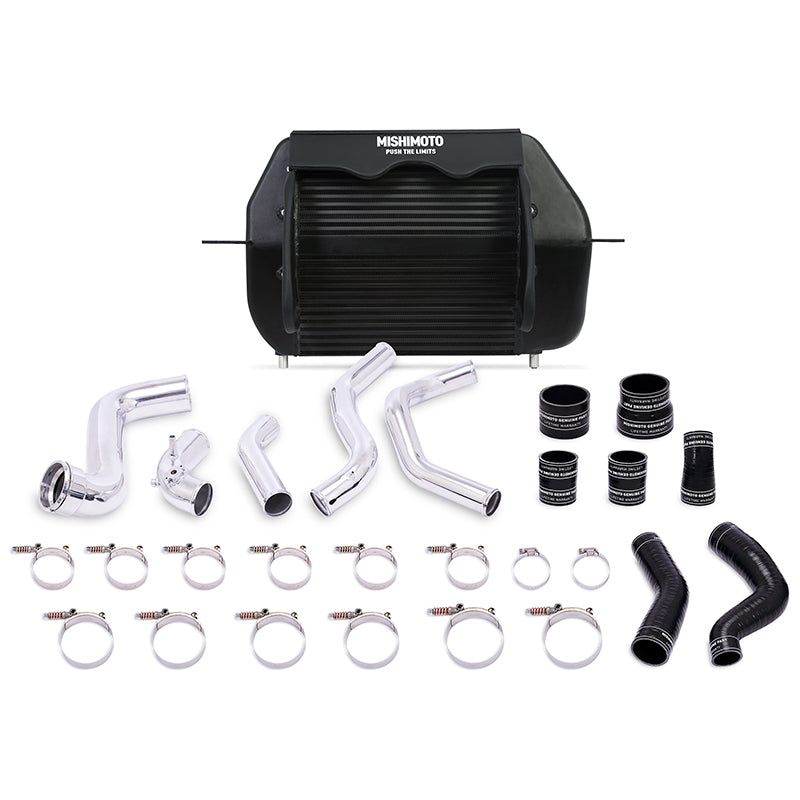 Mishimoto MMINT-F150-11KPBK Intercooler Kit  Black/Polished  Fits Ford F-150 EcoBoost 2011-2014
