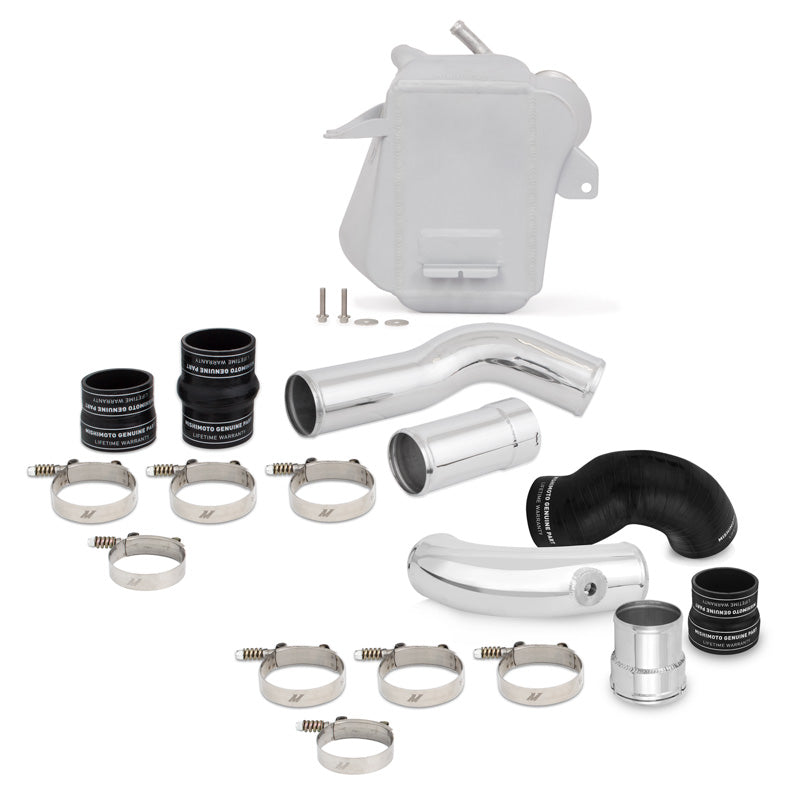 Mishimoto MMINT-F2D-11KSLP Air-to-Water Intercooler Kit  Silver/Polished  Fits Ford 6.7L Powerstroke 2011+