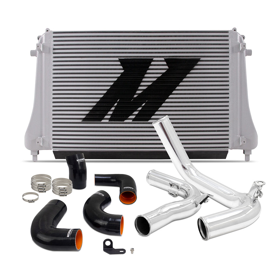 Mishimoto MMINT-MK8-22KP Intercooler Kit  Silver/Polished  Fits Volkswagen GTI MK8/MQB 2022+