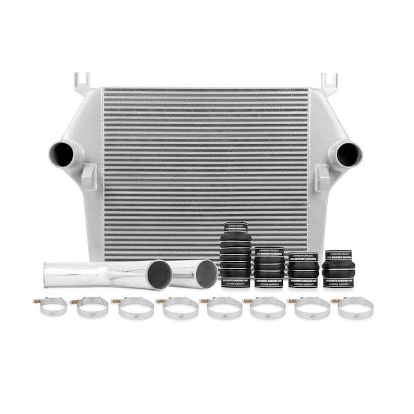 Mishimoto MMINT-RAM-03KSL Intercooler Kit  Silver/Polished  Fits Dodge 5.9L Cummins 2003-2007