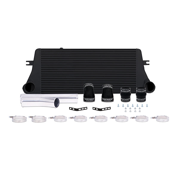 Mishimoto MMINT-RAM-94KBK Intercooler Kit  Black/Polished  Fits Dodge Ram 5.9L Cummins 1994-2002