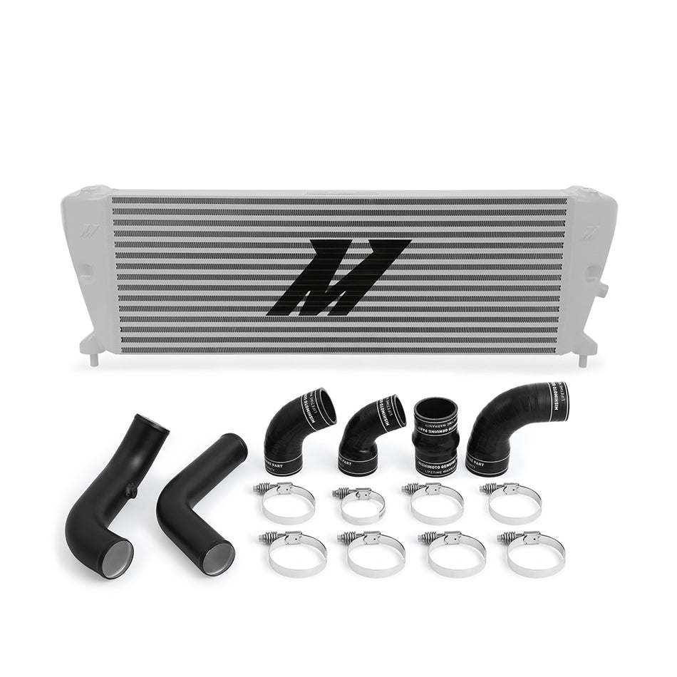 Mishimoto MMINT-RGR-11KSLBK Performance Intercooler Kit  Silver/Black  Fits Ford Ranger 3.2L Diesel 2011+