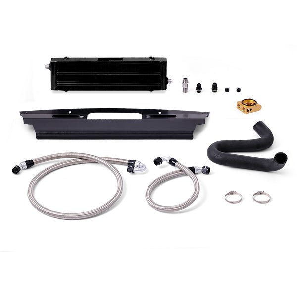 Mishimoto MMOC-MUS8-15TBKRHD Oil Cooler Kit  Black  Thermostatic  Fits Ford Mustang GT RHD Models 2015-2017