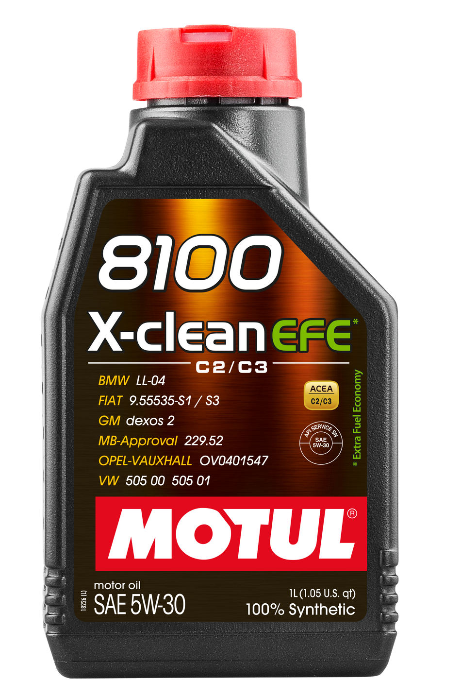 Motul 8100 X-CLEAN EFE 5W30 12X1L