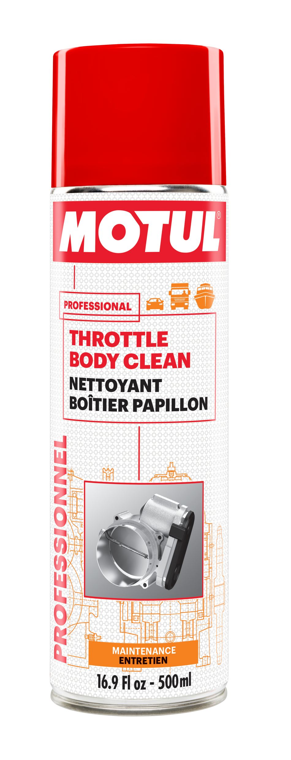 Motul THROTTLE BODY CLEAN 12X0.500L