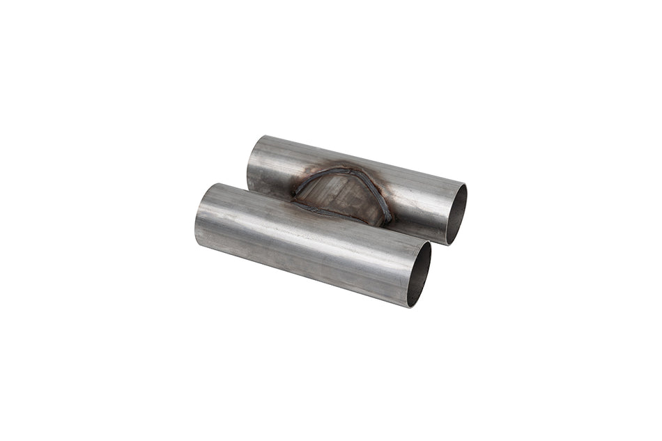 2.5in. Dual Inlet/Dual Outlet Muffler H-Pipe