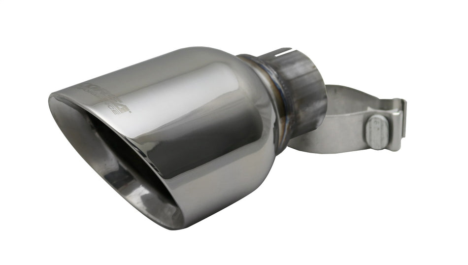 Single 4.5in. Polished Pro-Series Universal Tip Kit (2.5in. Inlet-Clamp Included