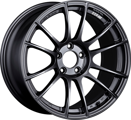 SSR GTX04 19x9.0 5x112 25mm Offset Black Graphite Wheel (SSRXF19900+2505LDG)